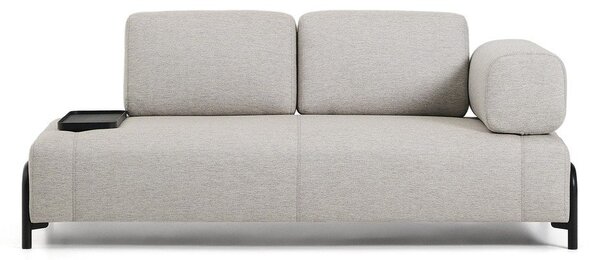 Sivo-bež sofa 200 cm Compo – Kave Home