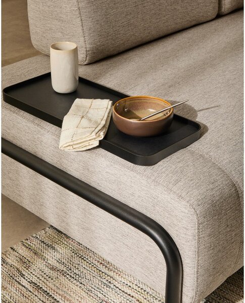 Sivo-bež sofa 200 cm Compo – Kave Home