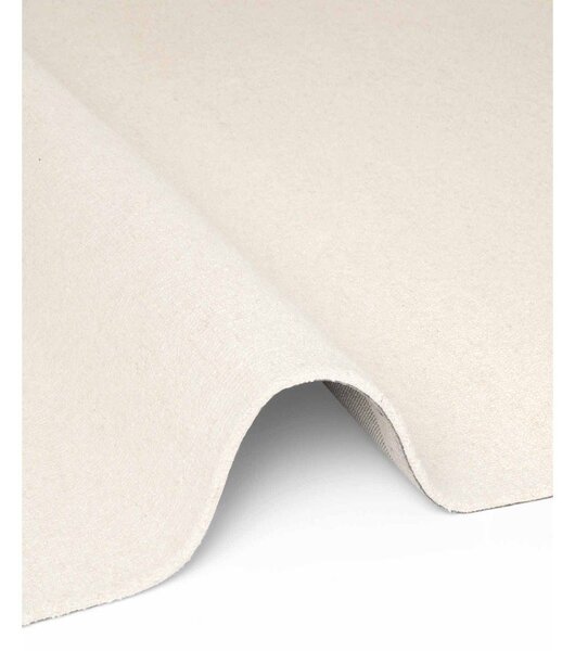 Krem ručno rađen vunen tepih 160x230 cm Puristic Knots – Elle Decoration