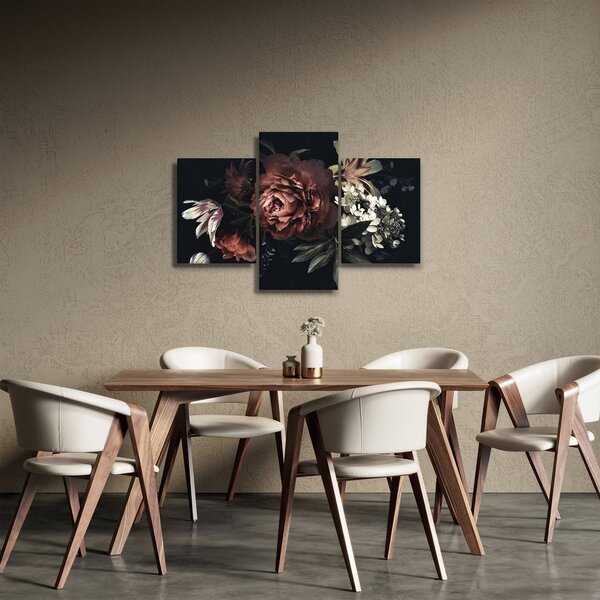 Slika - Temne rože (90x60 cm)