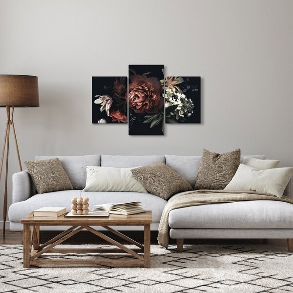 Slika - Temne rože (90x60 cm)