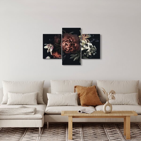 Slika - Temne rože (90x60 cm)