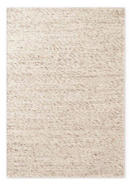 Bež/u prirodnoj boji ručno rađen vunen tepih 140x200 cm Lyon Beans – Elle Decoration