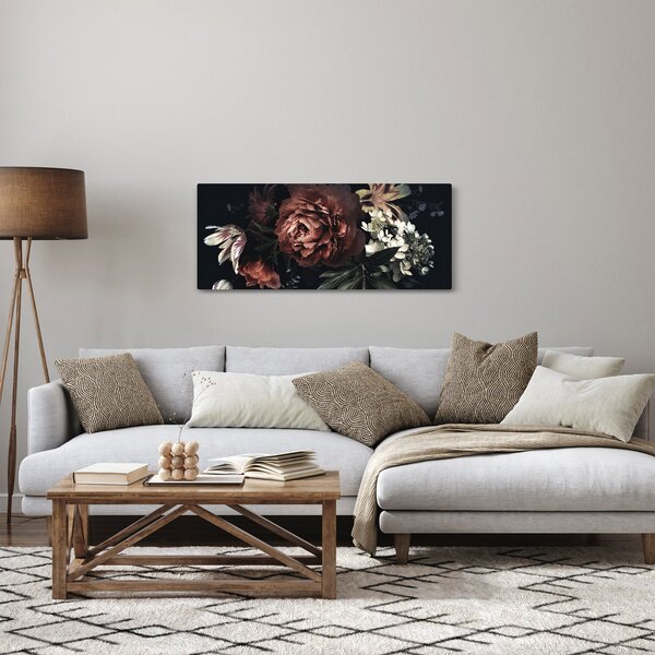 Slika - Temne rože (120x50 cm)