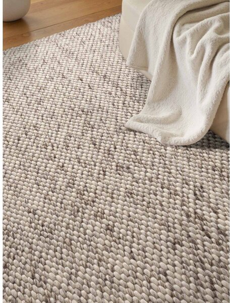 Bež/u prirodnoj boji ručno rađen vunen tepih 140x200 cm Lyon Beans – Elle Decoration