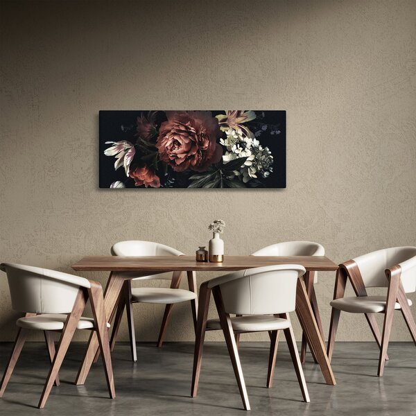 Slika - Temne rože (120x50 cm)