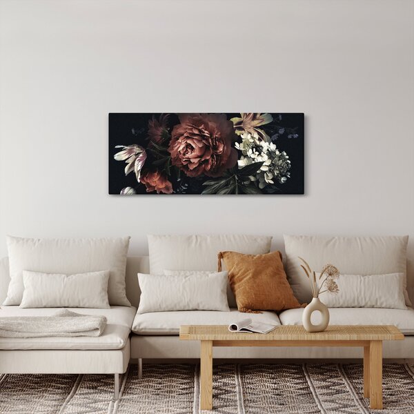 Slika - Temne rože (120x50 cm)