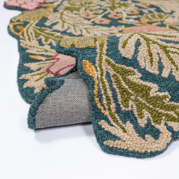 Ručno rađen vunen tepih 120x170 cm Daphne Shaped Floral – Flair Rugs