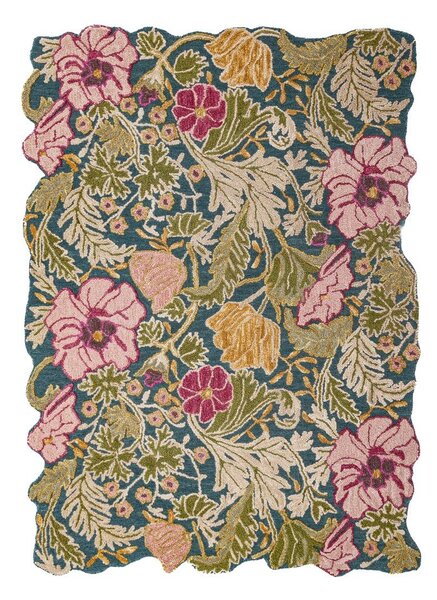Ručno rađen vunen tepih 120x170 cm Daphne Shaped Floral – Flair Rugs