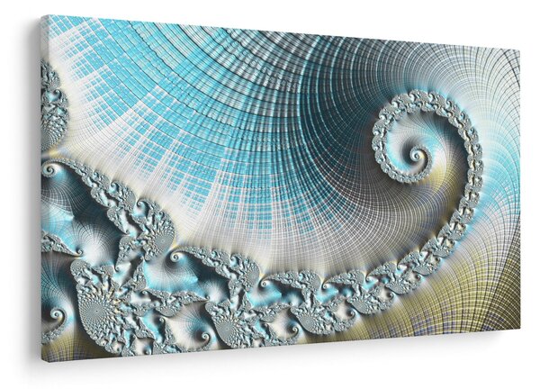Teksturirana spiralna slika (90x60 cm)