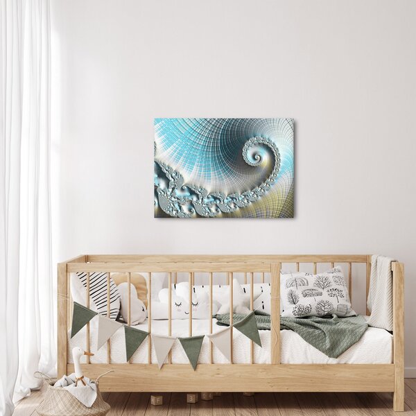 Teksturirana spiralna slika (70x50 cm)