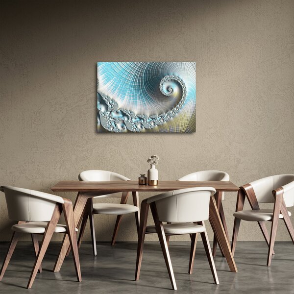 Teksturirana spiralna slika (70x50 cm)