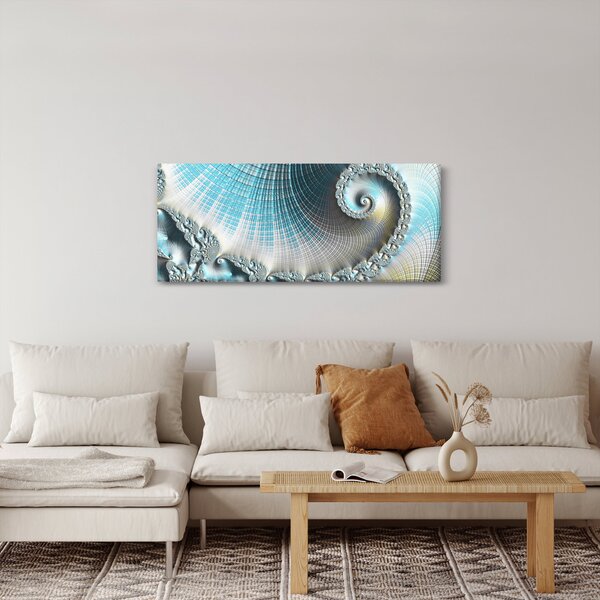 Teksturirana spiralna slika (120x50 cm)
