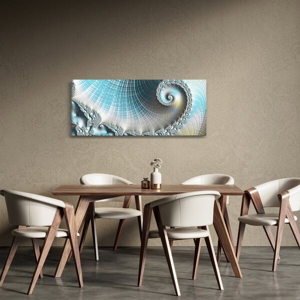 Teksturirana spiralna slika (120x50 cm)