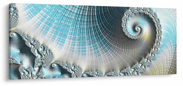 Teksturirana spiralna slika (120x50 cm)