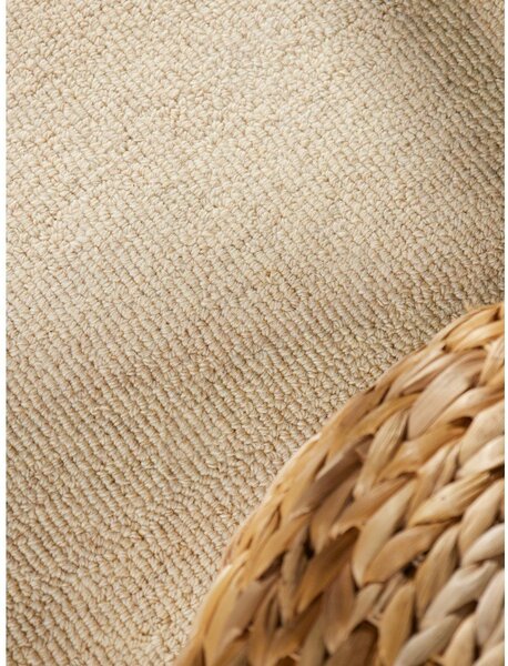 Bež ručno rađen vunen tepih 160x230 cm Puristic Knots – Elle Decoration