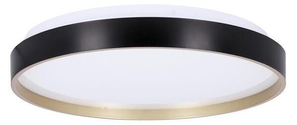 LED Stropna svjetiljka FLORIDA LED/18W/230V crna