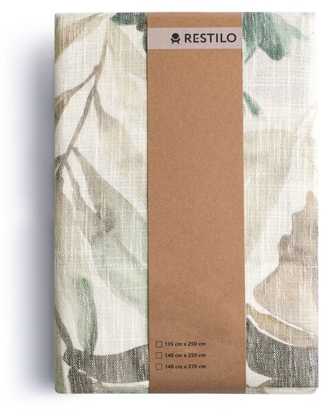 Krem/prljavo plava zavjesa 135x250 cm Celesta – Restilo