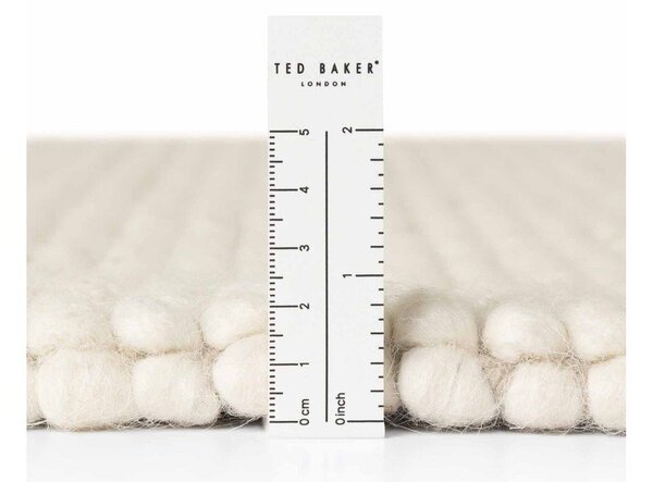 Krem ručno rađen vunen tepih 120x170 cm Richmond Diana – Ted Baker