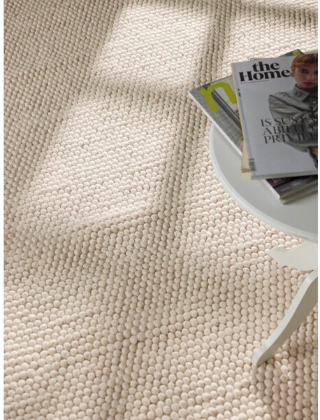 Krem ručno rađen vunen tepih 120x170 cm Richmond Diana – Ted Baker