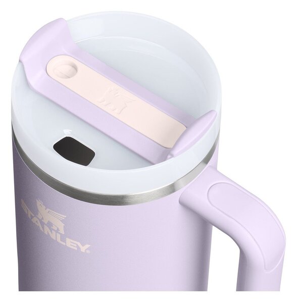Termosica od nehrđajućeg čelika sa slamkom u boji lavande 890 ml Quencher H2.O FlowState™ Tumbler Purple Dust – Stanley