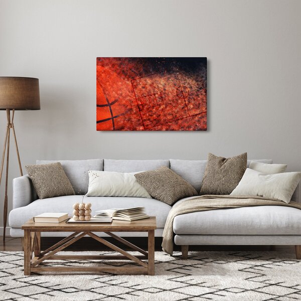 Slika - Košarkarska žoga (90x60 cm)