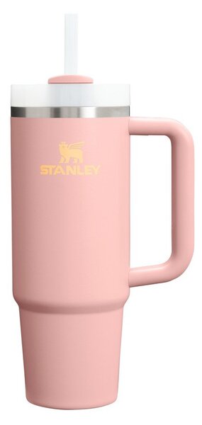 Termosica od nehrđajućeg čelika sa slamkom boja breskve 890 ml Quencher H2.O FlowState™ Tumbler Peach Rose – Stanley