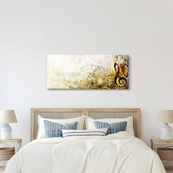 Slika - Moč glasbe (120x50 cm)