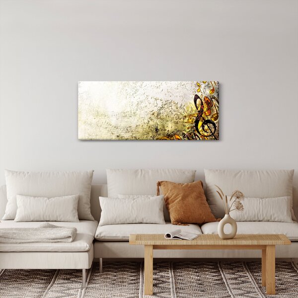 Slika - Moč glasbe (120x50 cm)