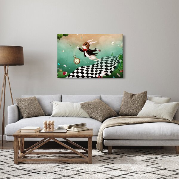 Slika - Fantasy zajec (90x60 cm)