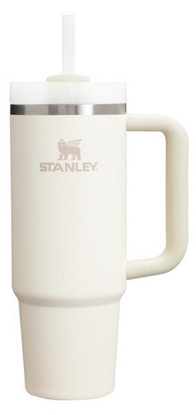Krem termosica od nehrđajućeg čelika sa slamkom 890 ml Quencher H2.O FlowState™ Tumbler Cream 2.0 – Stanley