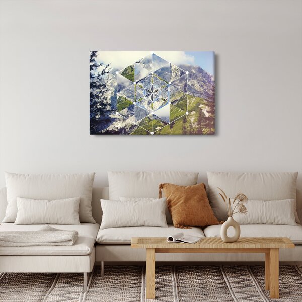 Slika - Geometrijski lik (90x60 cm)