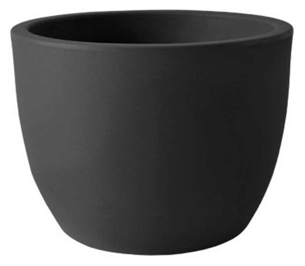 Saksija za cvijeće Rim 40 cm antracit boje - Antracit - 0 - 30cm - Teraplast - Umjetna masa - 31 do 50cm - DA