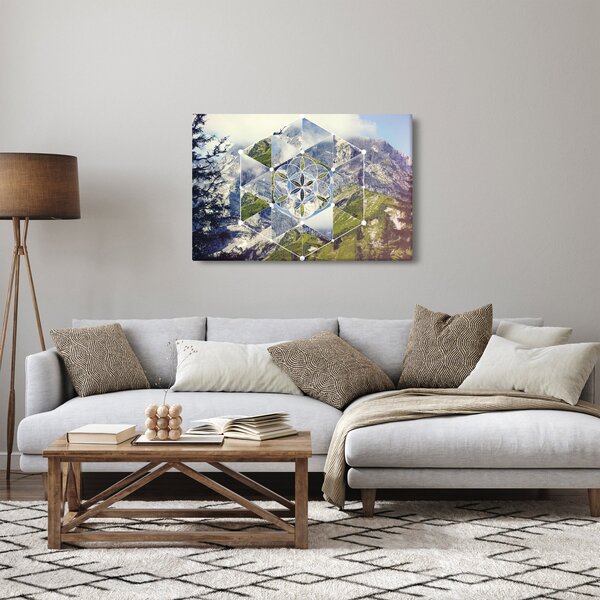 Slika - Geometrijski lik (90x60 cm)