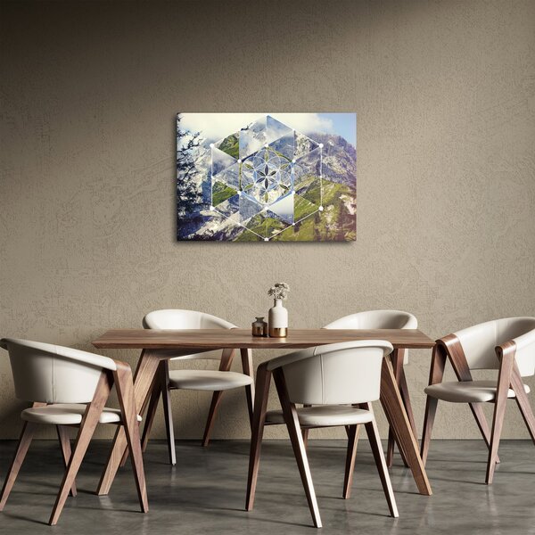 Slika - Geometrijski lik (70x50 cm)