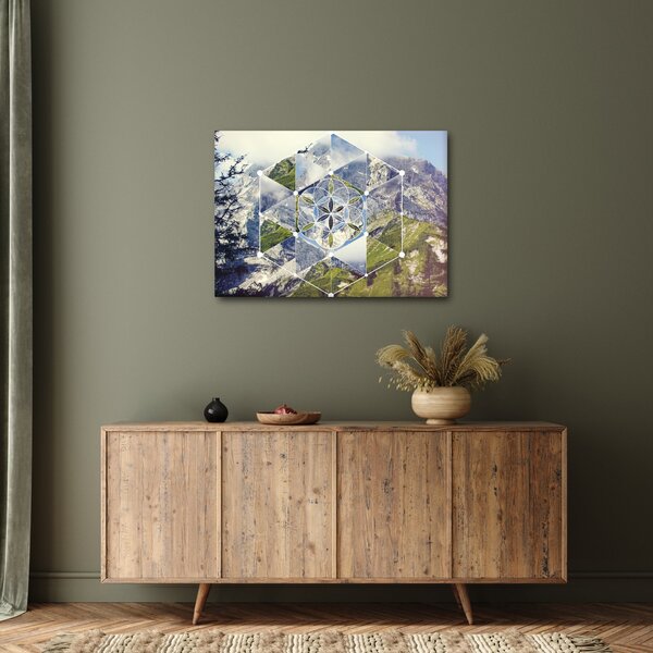 Slika - Geometrijski lik (70x50 cm)