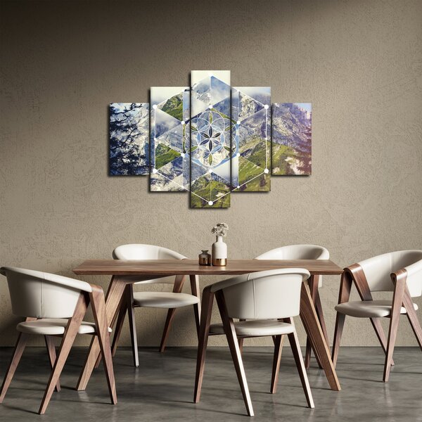 Slika - Geometrijski lik (150x105 cm)