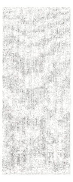 Svijetlo siva obostrana/ručno rađena jutena staza 80x200 cm Bouclé Jaipur – Hanse Home