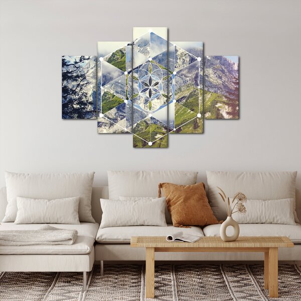 Slika - Geometrijski lik (150x105 cm)