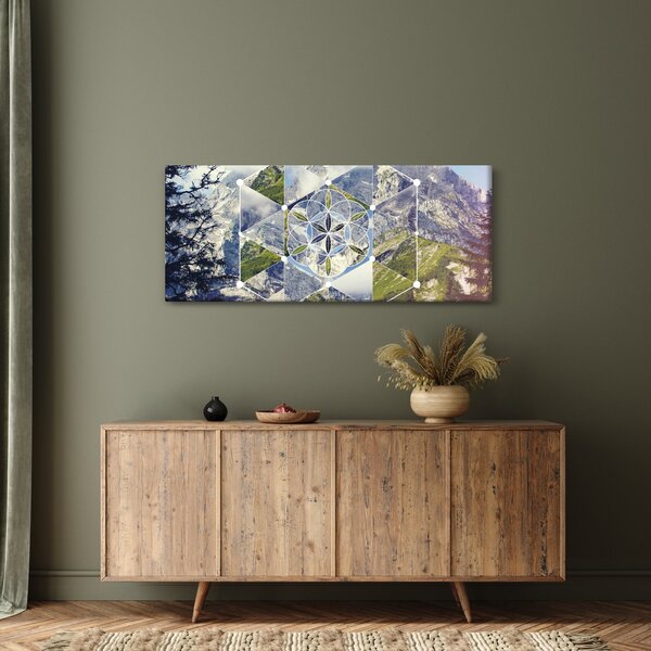 Slika - Geometrijski lik (120x50 cm)