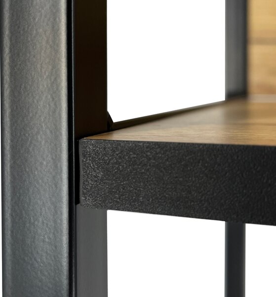 Zondo.hr Regal Incapaz 60 (crna + hrast artisan). Akcija -19%. 1117319