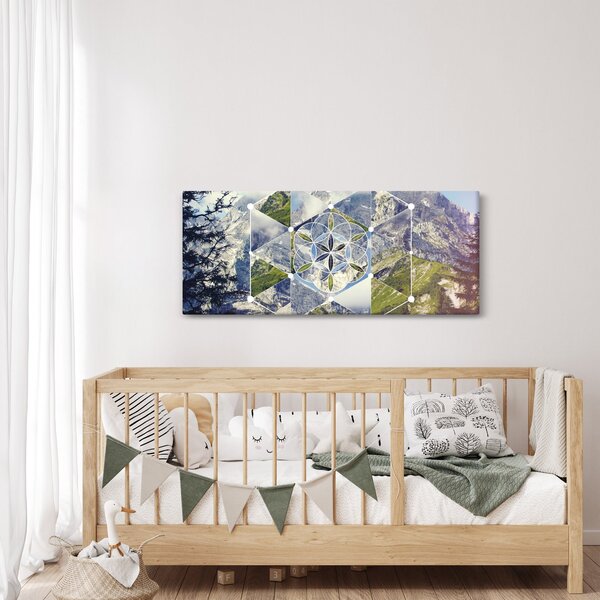Slika - Geometrijski lik (120x50 cm)