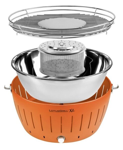 Narančasti bezdimni roštilj LotusGrill XL