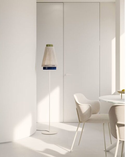 Podna lampa sa sjenilom od tkanine (visina 163 cm) Yuvia - Kave Home