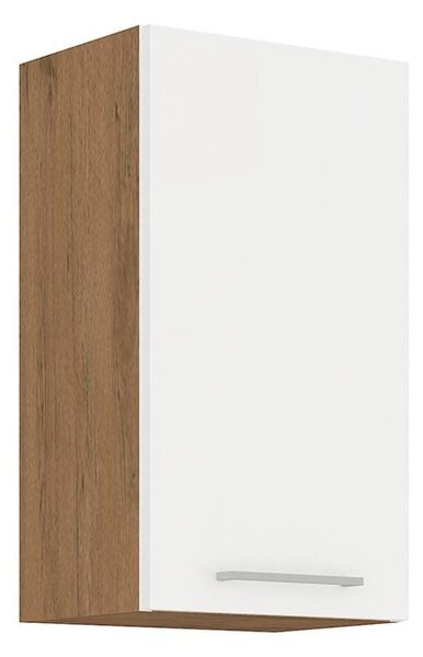 Zondo.hr Gornji kuhinjski ormarić 40 G-72 1F Woody (hrast lancelot + bijeli sjaj). 1070036