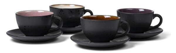 Crne keramičke šalice u setu 4 kom 240 ml Gastro Black/Mix – Bitz