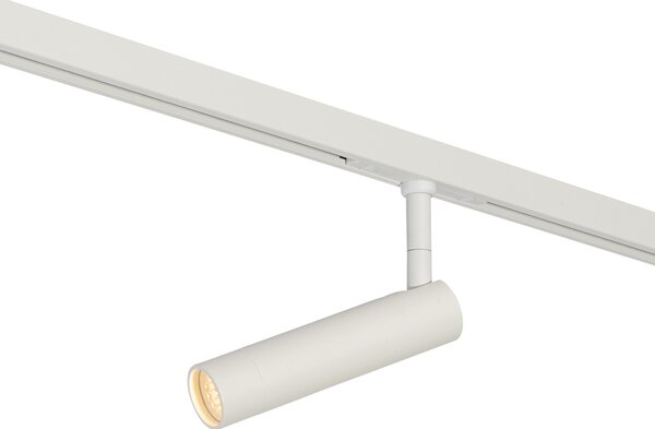 Moderno bijelo reflektorsko svjetlo za jednofazni sustav tračnica - Slimline Uzzy
