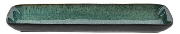 Keramički pladanj za posluživanje 14x38 cm Gastro Green/Black – Bitz