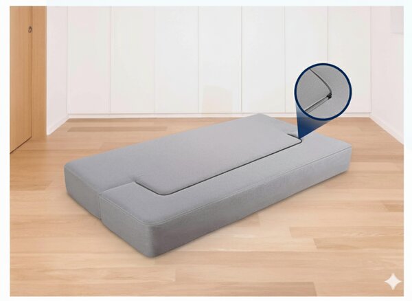 Sklopiva sofa - krevet Dormeo svijetlosiva