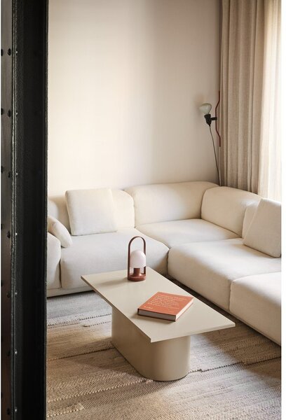 Krem stolić za kavu 50x111 cm Totem – Teulat